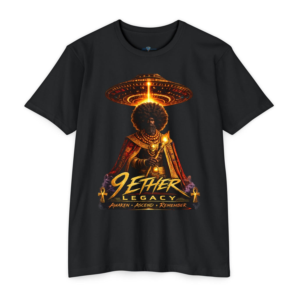 9 Ether Legacy T-Shirt — Afrocentric Afrofuturist Sci-Fi Graphic Tee Printify