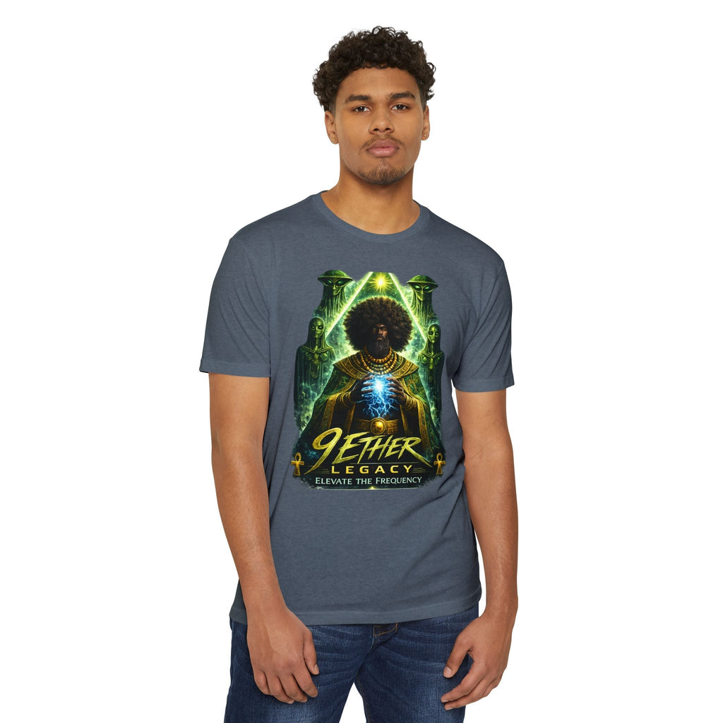 9 Ether Legacy Tee — Afro-Futurist Cosmic Graphic Shirt Printify