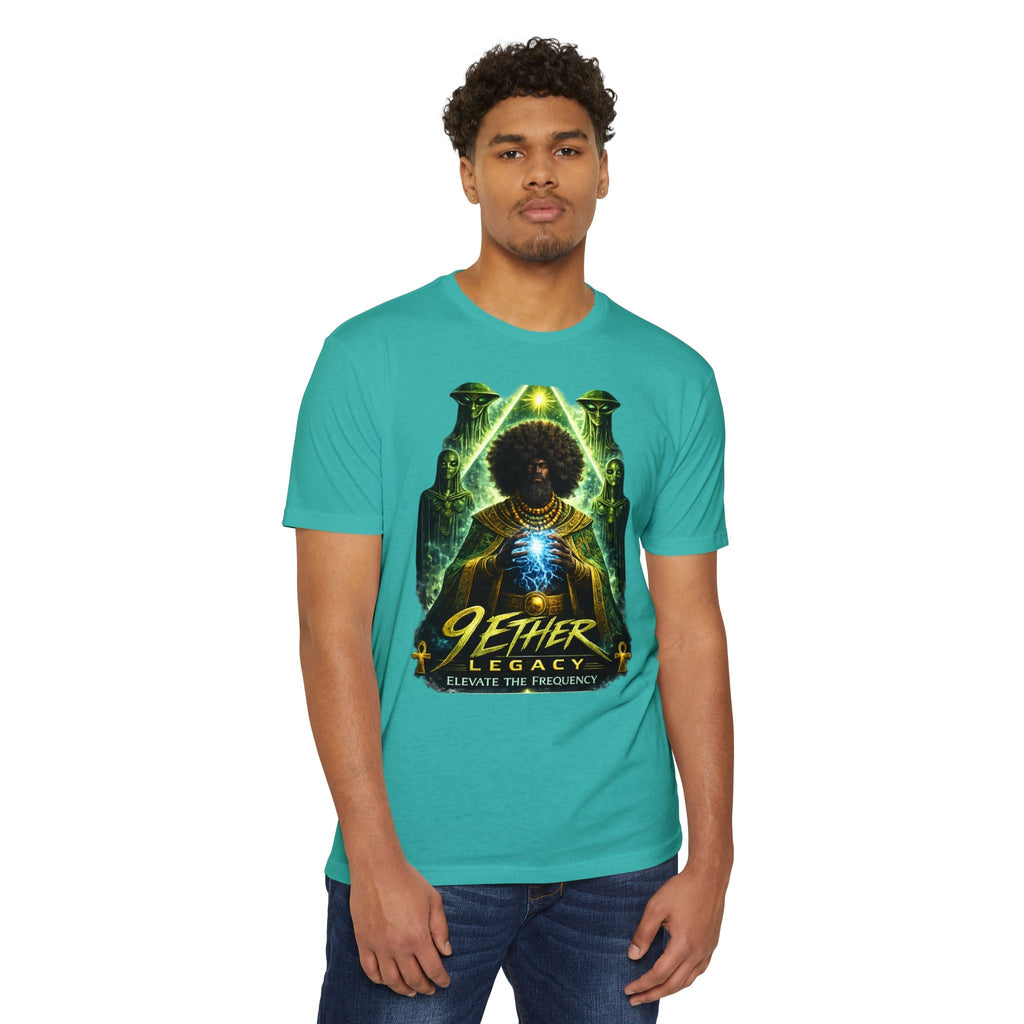 9 Ether Legacy Tee — Afro-Futurist Cosmic Graphic Shirt Printify