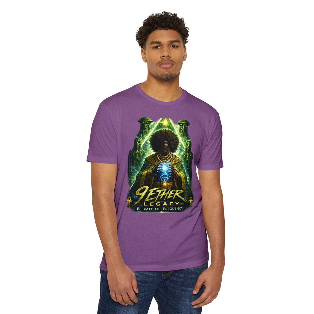 9 Ether Legacy Tee — Afro-Futurist Cosmic Graphic Shirt Printify