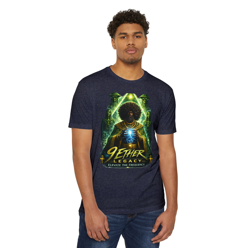 9 Ether Legacy Tee — Afro-Futurist Cosmic Graphic Shirt Printify