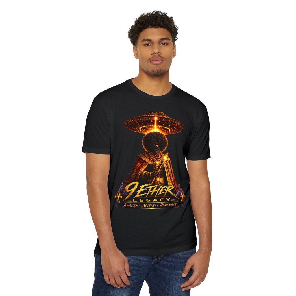 9 Ether Legacy T-Shirt — Afrocentric Afrofuturist Sci-Fi Graphic Tee Printify
