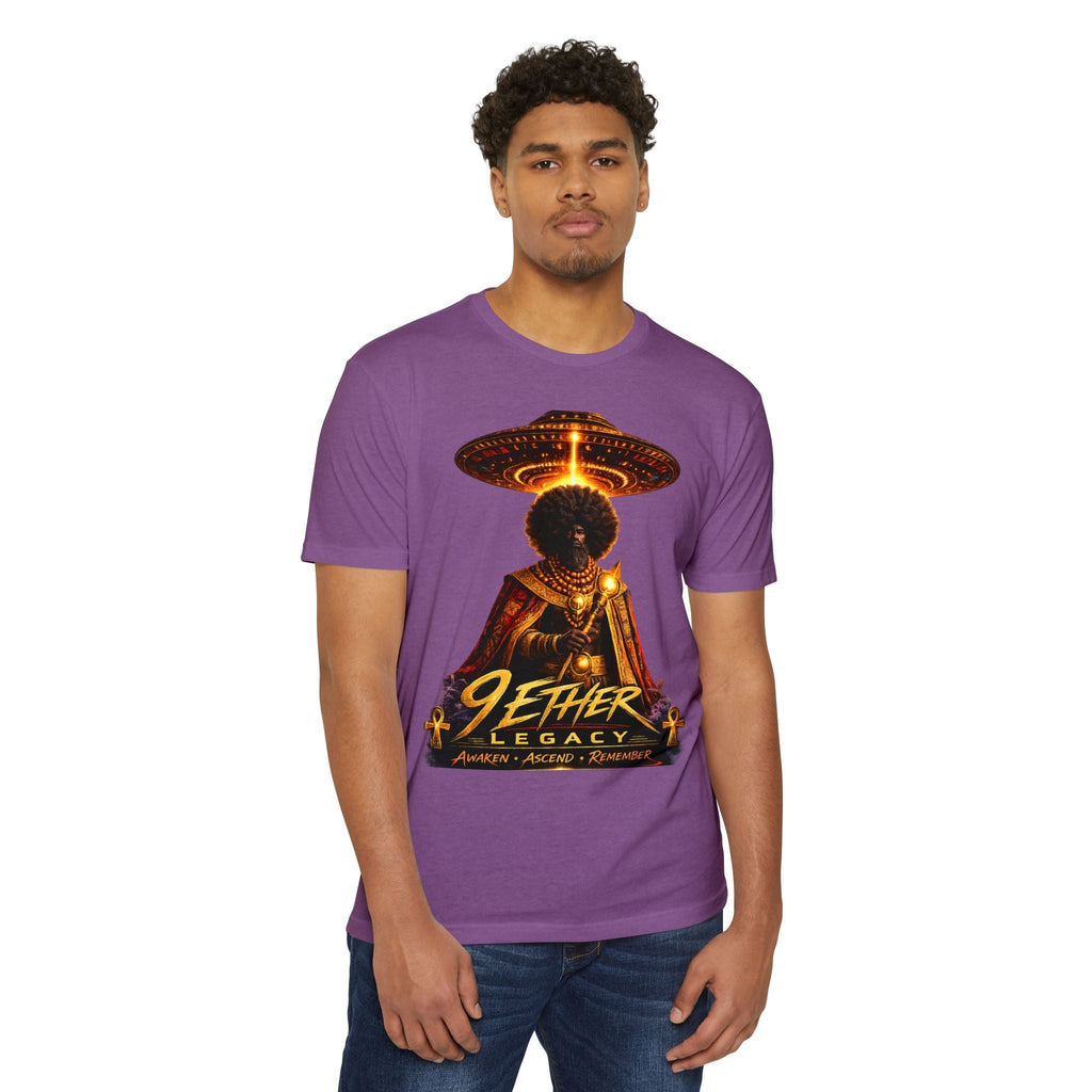 9 Ether Legacy T-Shirt — Afrocentric Afrofuturist Sci-Fi Graphic Tee Printify
