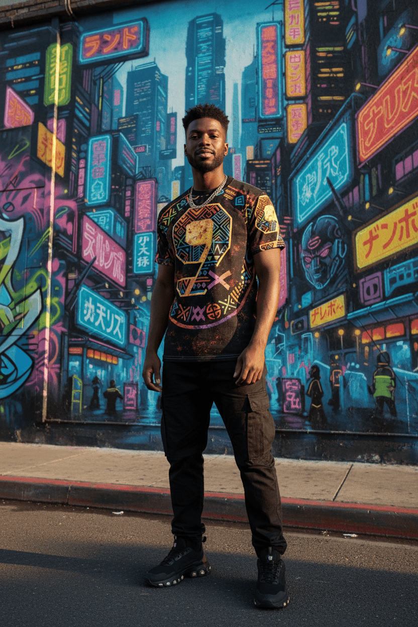 Neon Mural