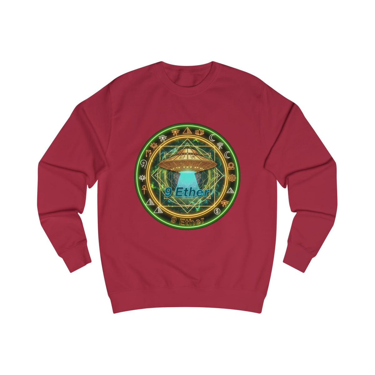 9 Ether Soulwear ufo sweatshirt Printify