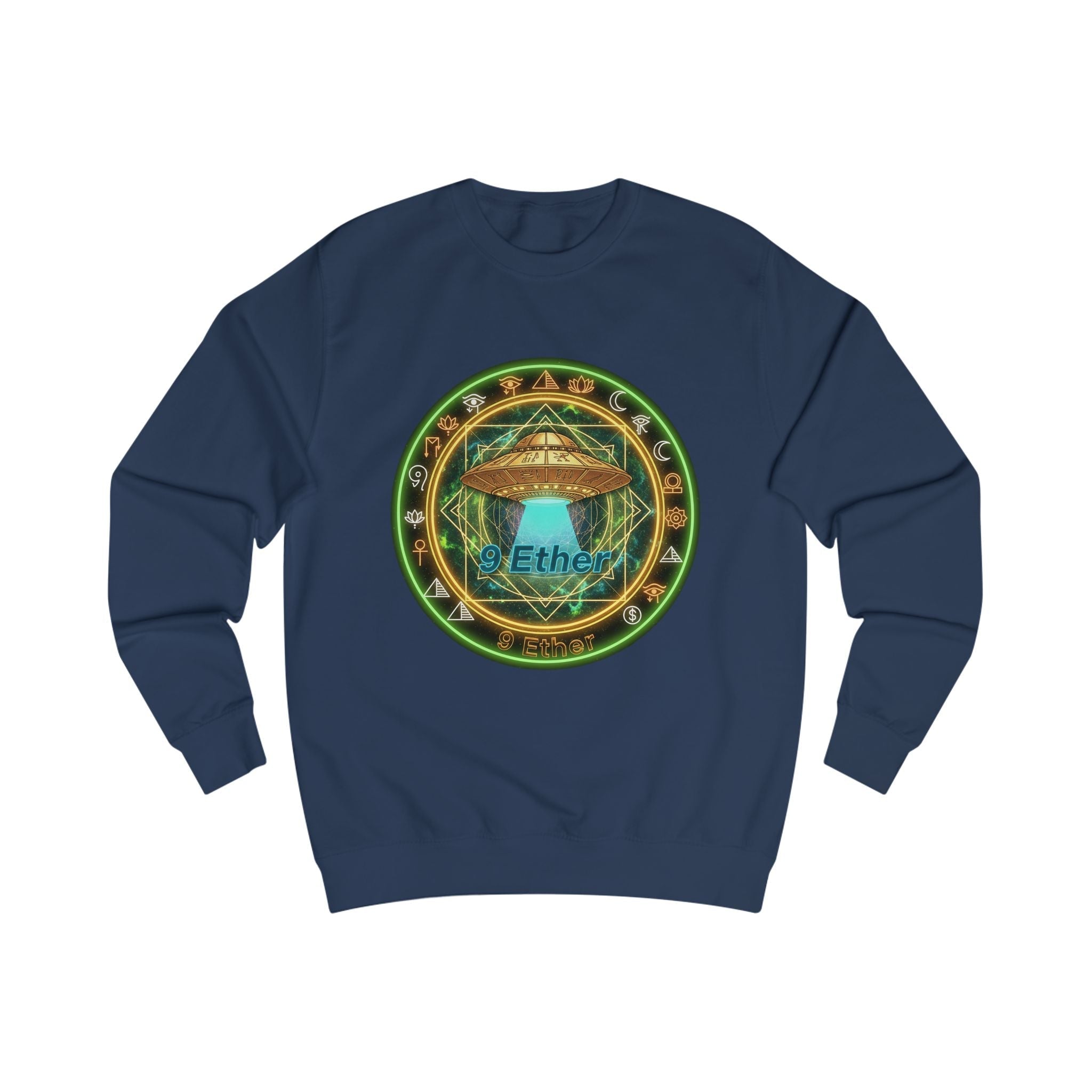 9 Ether Soulwear ufo sweatshirt Printify
