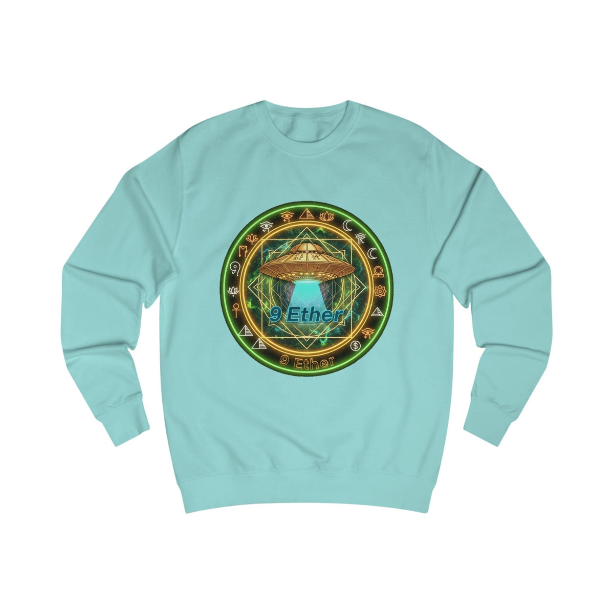 9 Ether Soulwear ufo sweatshirt Printify