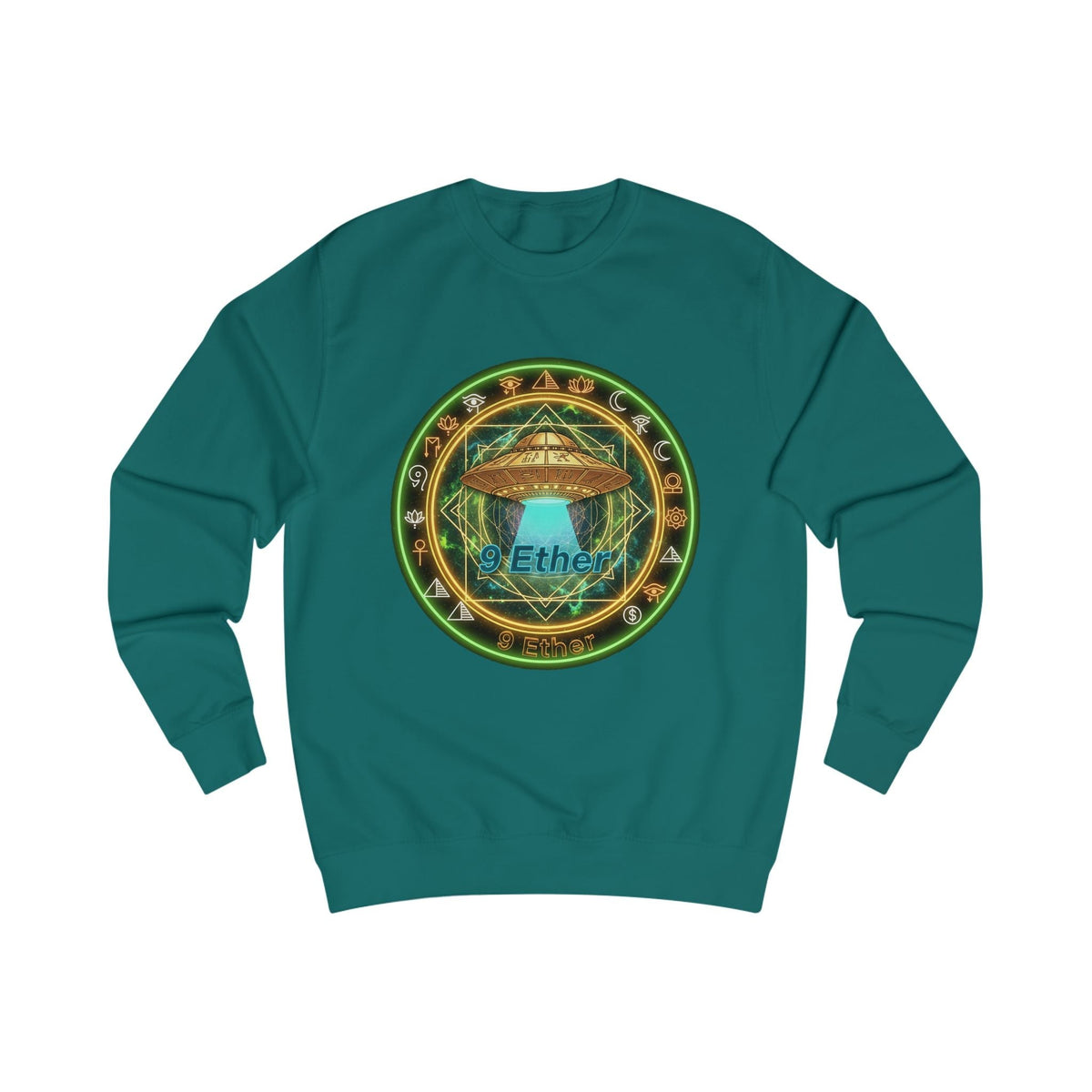 9 Ether Soulwear ufo sweatshirt Printify