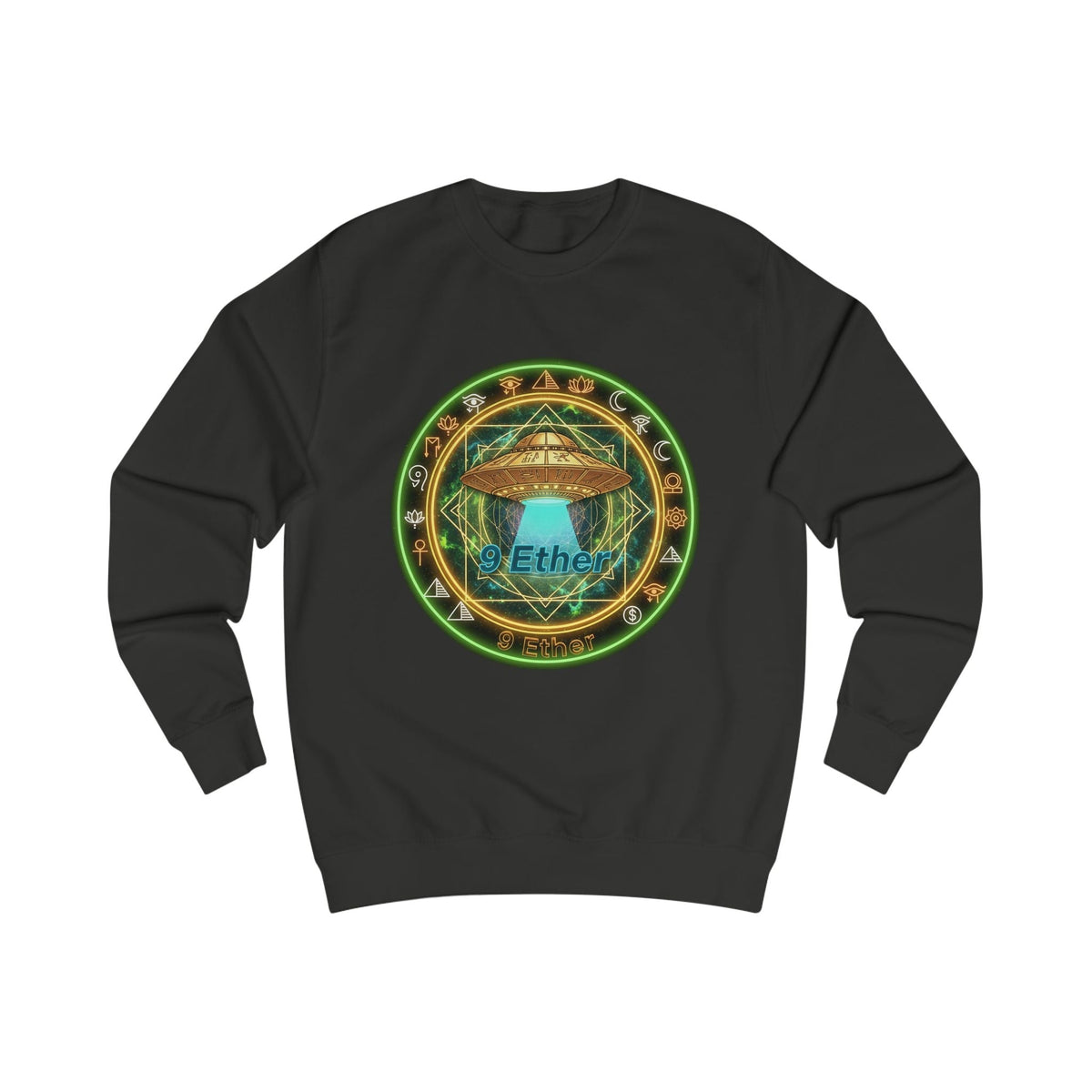 9 Ether Soulwear ufo sweatshirt Printify