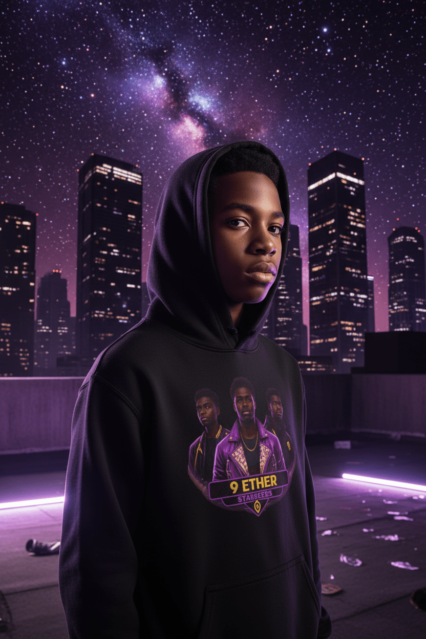 9 Ether Youth Hoodie – Lifestyle