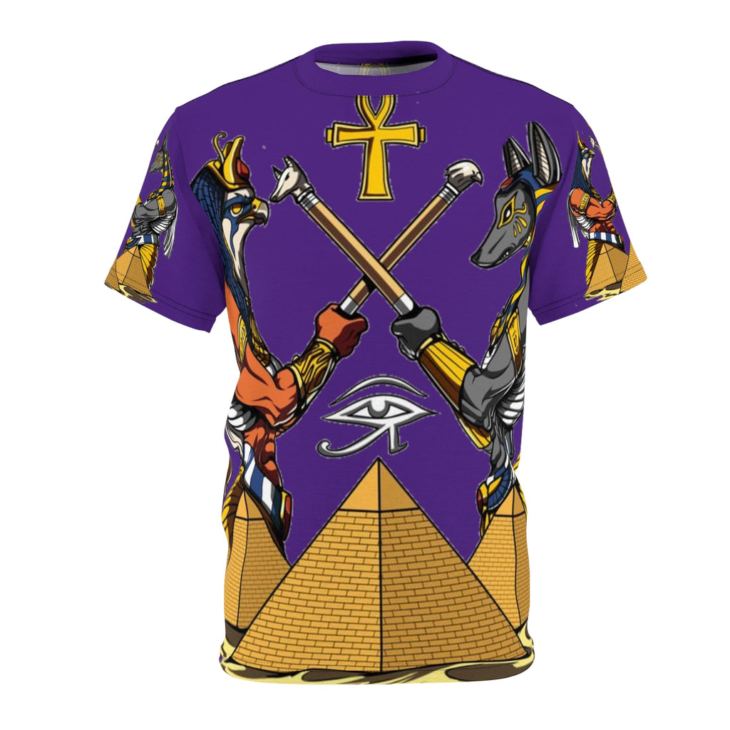9 Ether Unisex Cut & Sew Tee — Egyptian All-Over Print