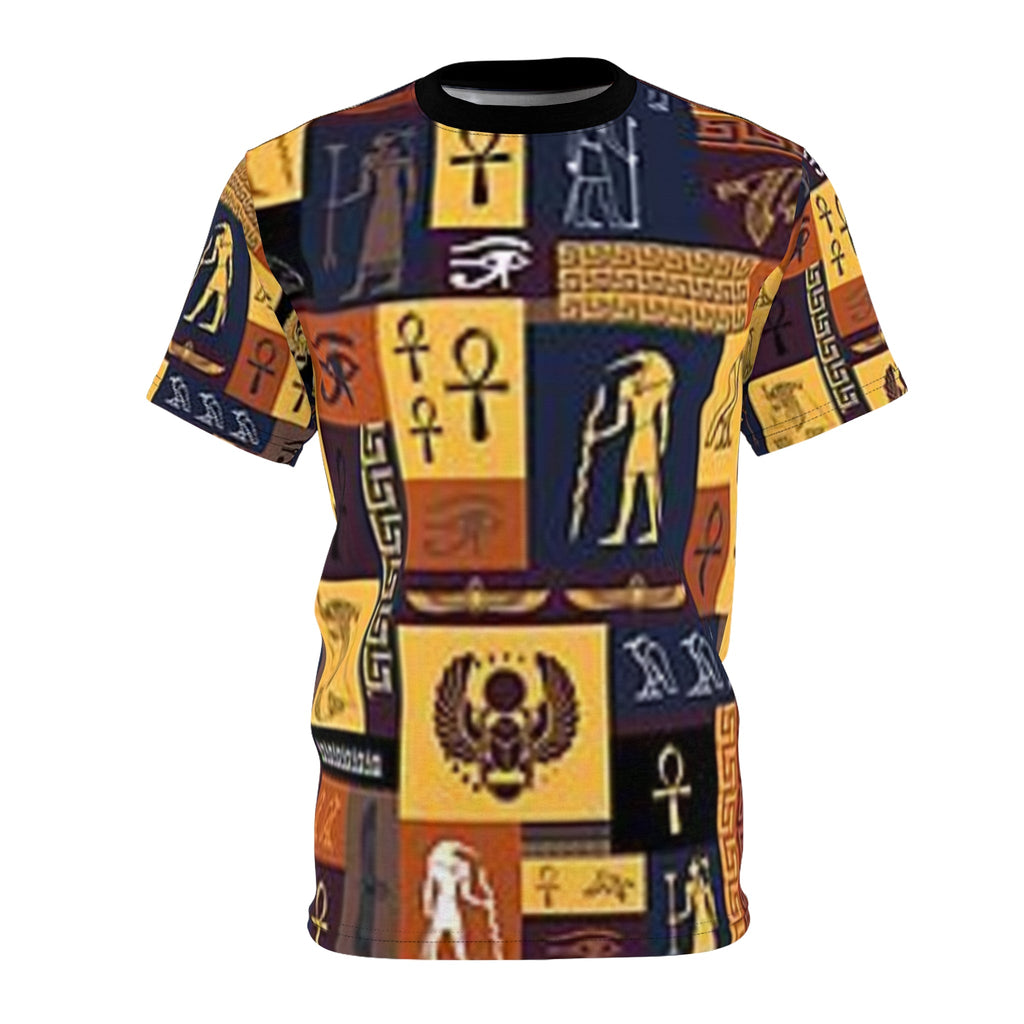 9 Ether Unisex Cut & Sew Tee — Mystical All-Over Print