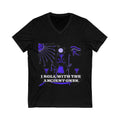 The Ancient Ones V-Neck — Higher Frequency Tee Printify