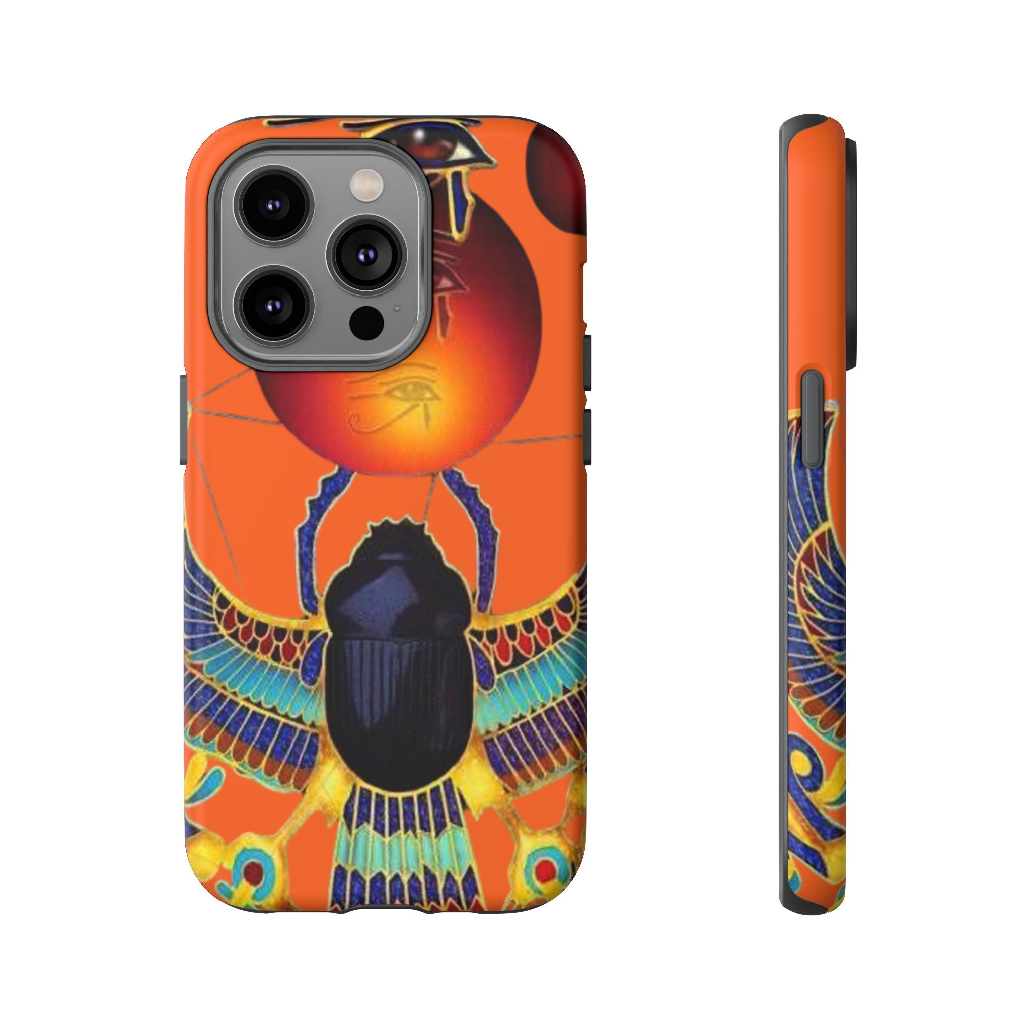 Egyptian-Inspired Phone Case, Tough Phone Cover, Unique Protective Case, Gift for Her, Vibrant Egyptian Art