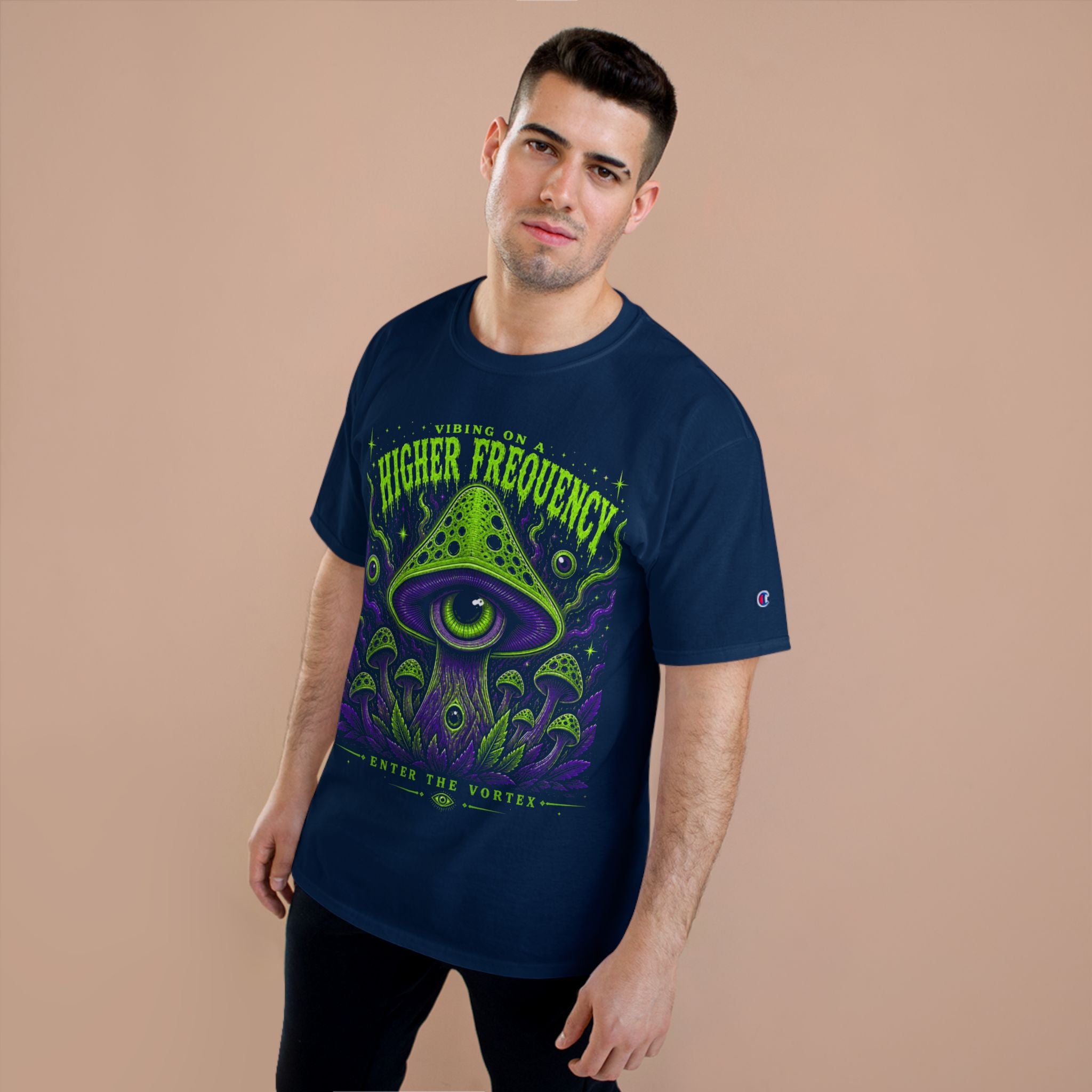 Higher Frequency Mushroom Tee