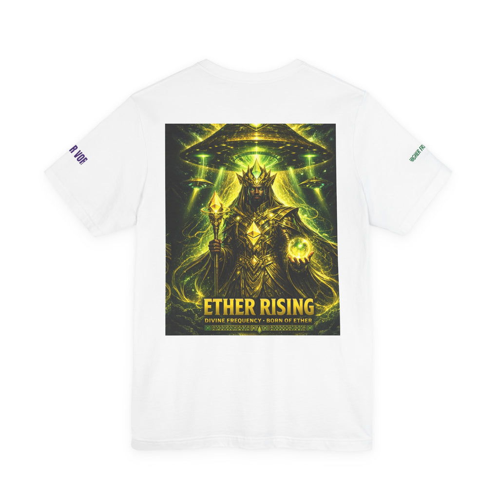 Cosmo Route / Ether Rising  ✅️✅️✅️ Tee — Cosmic Roots Collection Printify