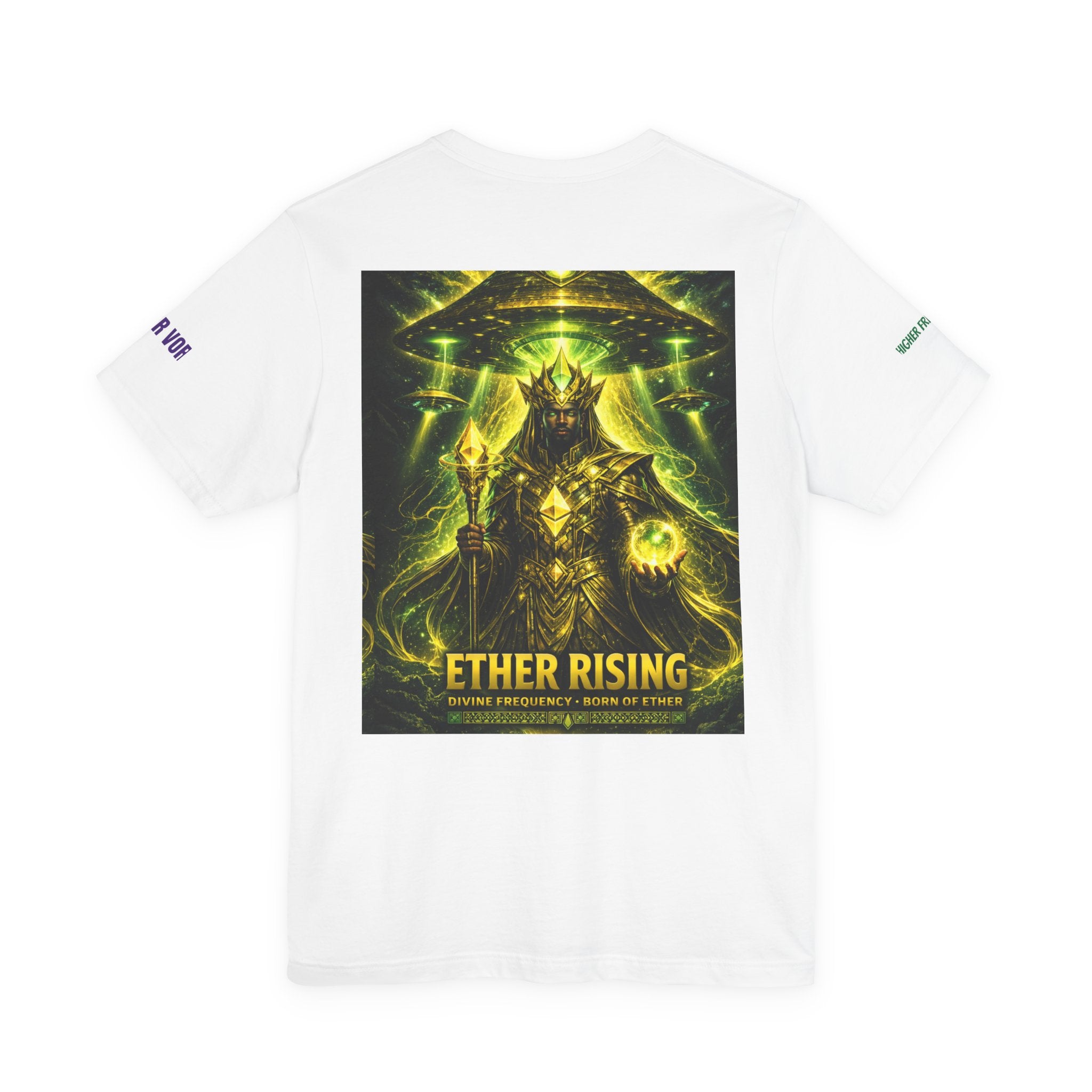 Cosmo Route / Ether Rising  ✅️✅️✅️ Tee — Cosmic Roots Collection Printify