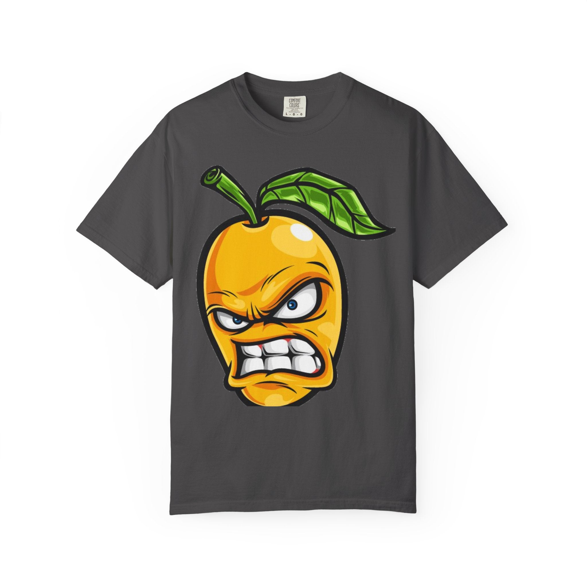 Angry Citrus Graphic Tee 🍊🔥 | Bold Cartoon Streetwear T-Shirt