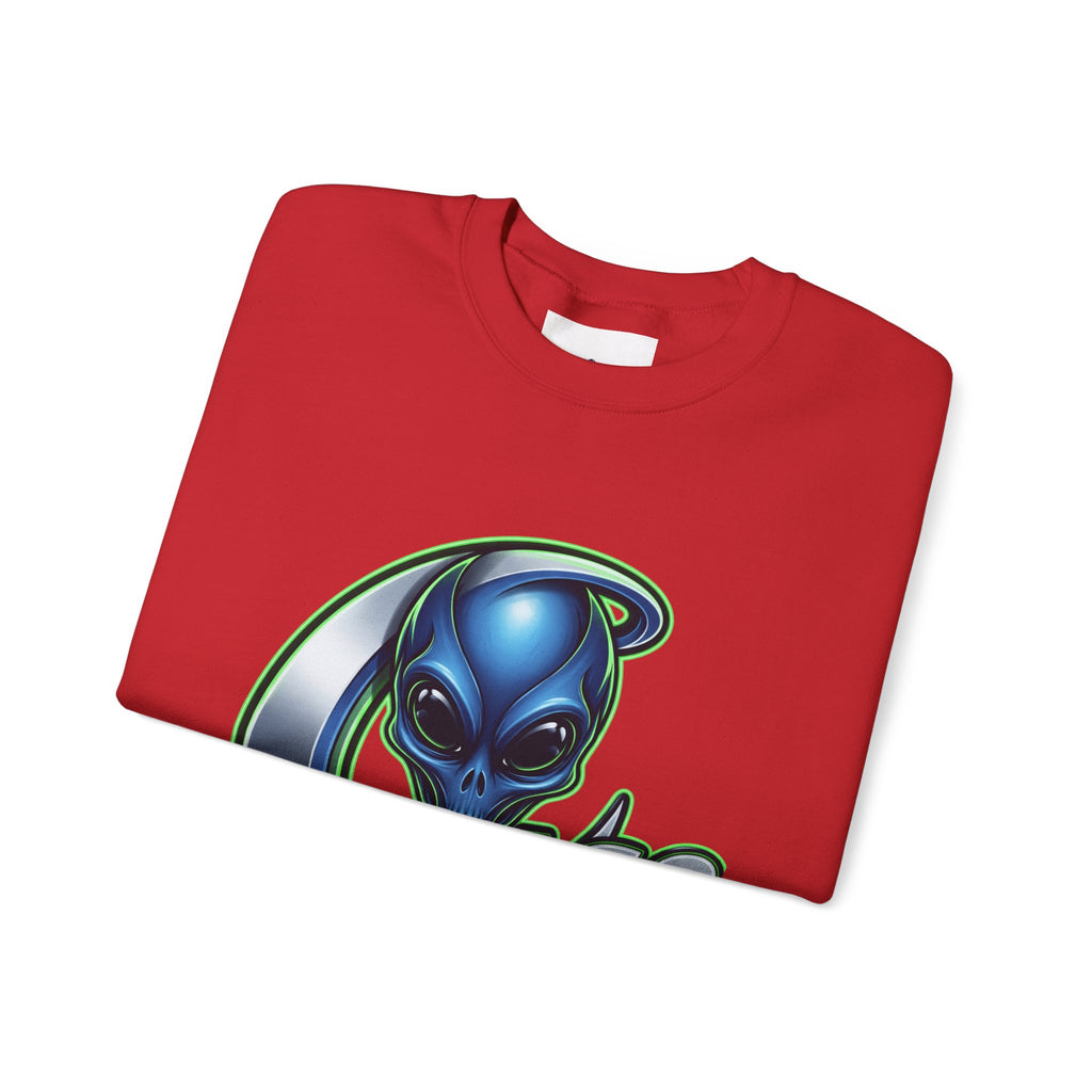 Chicago Alien Sweatshirt — Alien Graphic Crewneck
