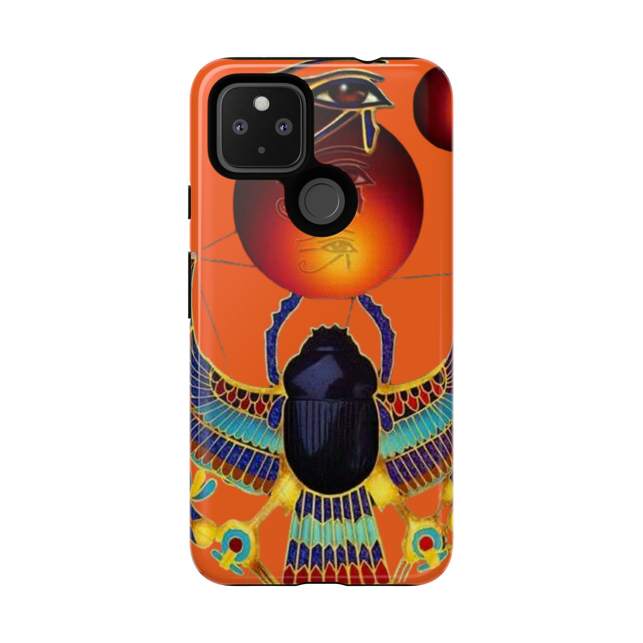 Egyptian-Inspired Phone Case, Tough Phone Cover, Unique Protective Case, Gift for Her, Vibrant Egyptian Art