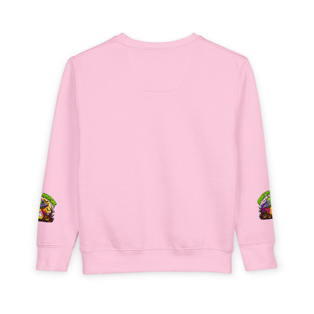 Spooky UFO Adventure Toddler Sweatshirt