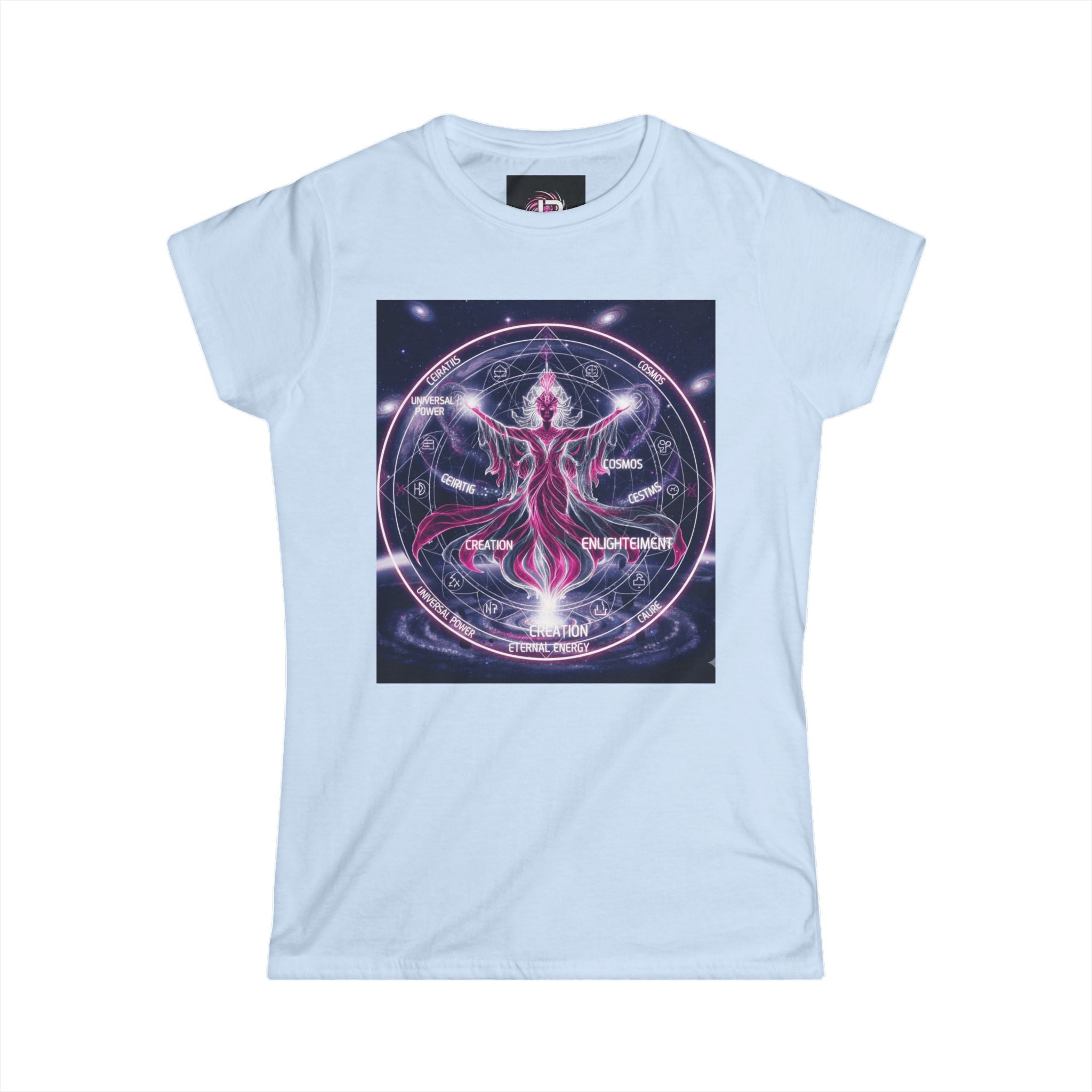 Women's Tee — Cosmic Feminine Energy Mandala (Strength • Healing • Transformation)