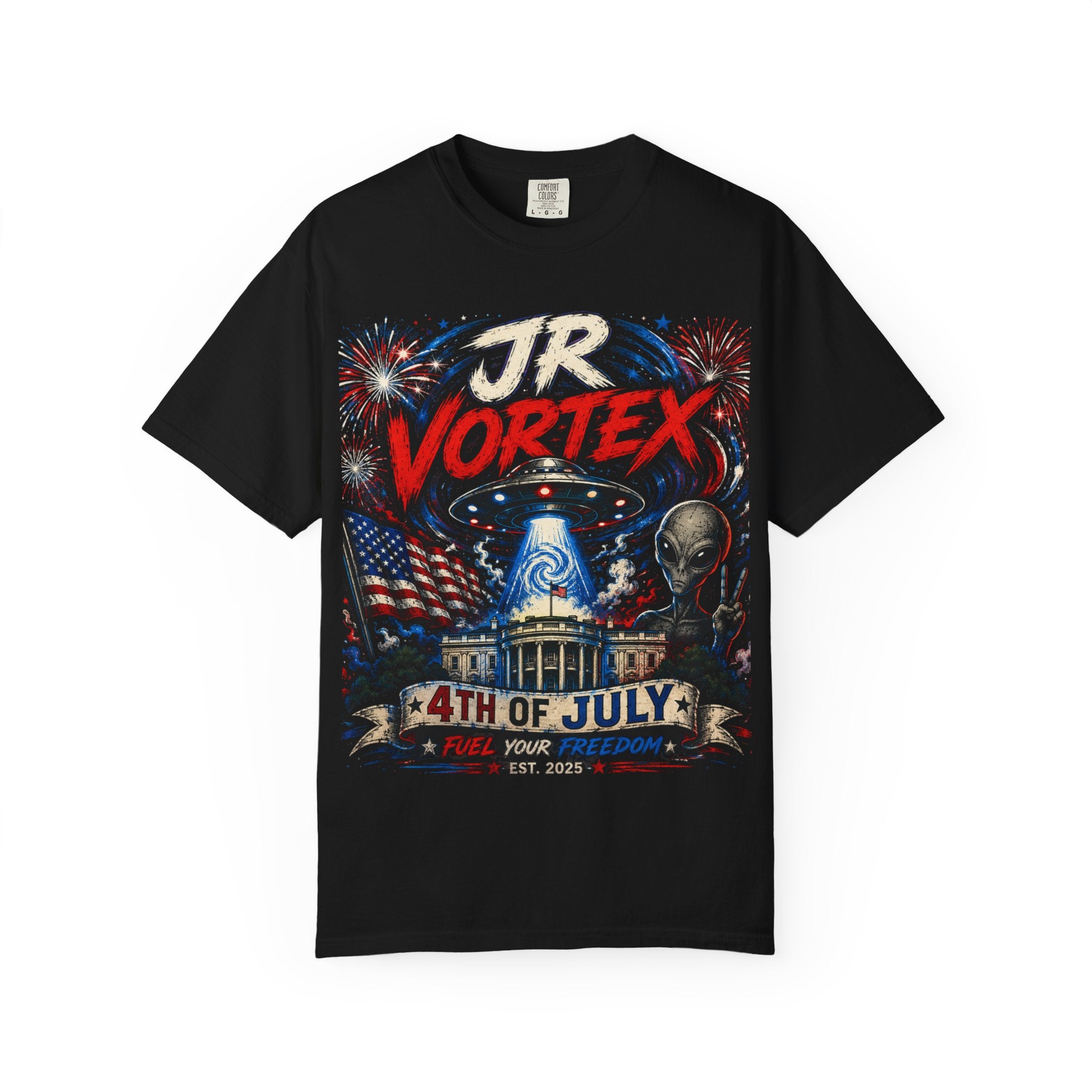 4th of July Vortex UFO T-Shirt