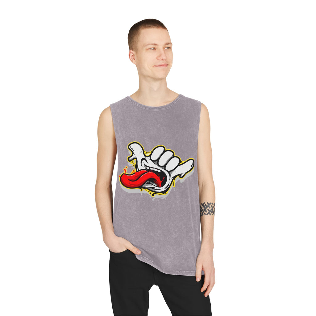Shaka Tongue Street Tank 🤙🔥