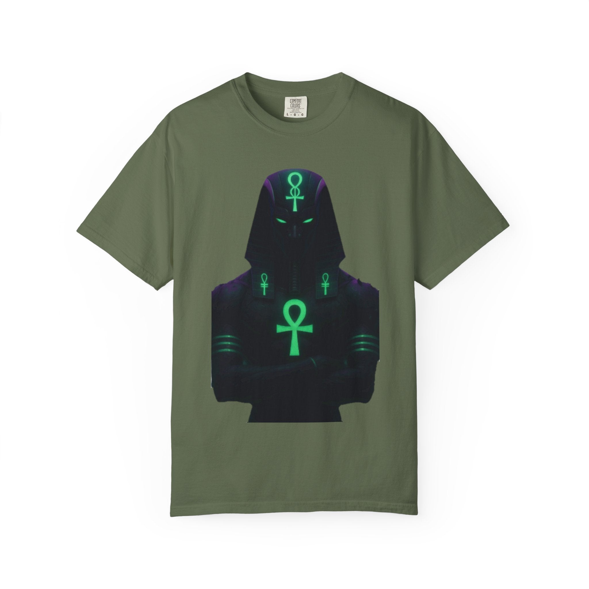Mystical Ankh Graphic T-Shirt, Unisex Tee, Spiritual Gift, Unique Fashion, Festival Wear, Everyday Comfort