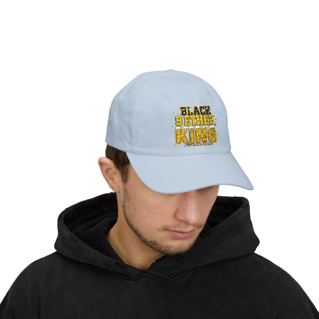 Black Father King Dad Cap — "Black Father King" Embroidered Baseball Hat