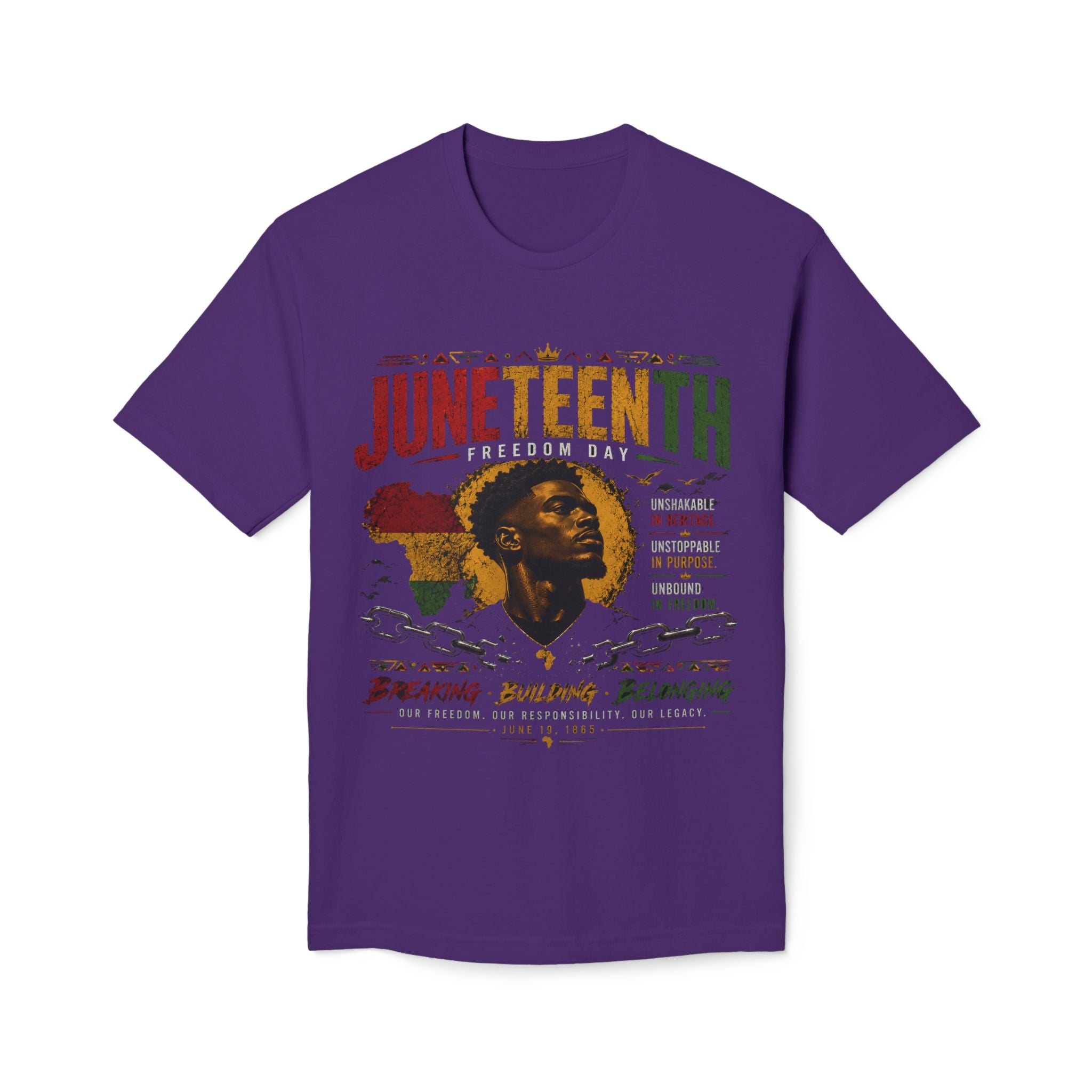 Juneteenth Graphic T-Shirt — Freedom, Heritage & Celebration Tee