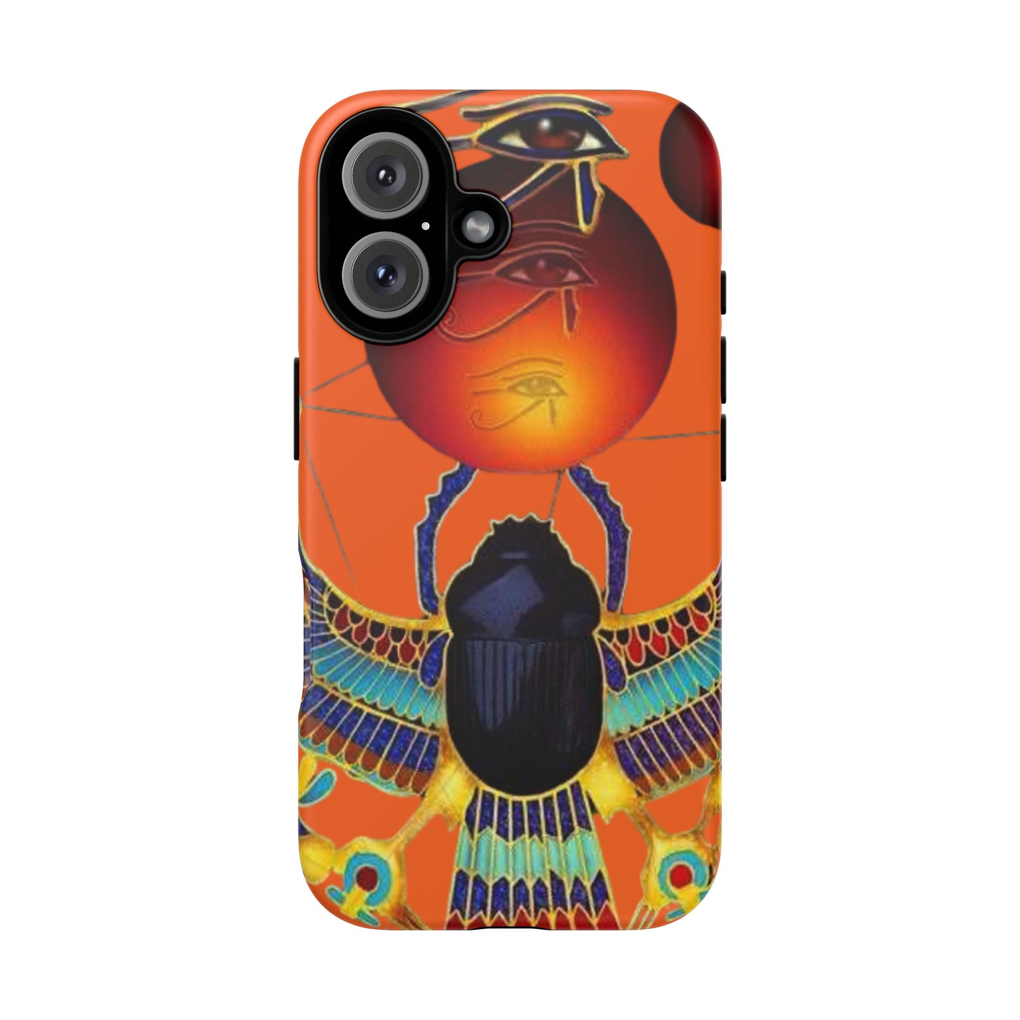 Egyptian-Inspired Phone Case, Tough Phone Cover, Unique Protective Case, Gift for Her, Vibrant Egyptian Art