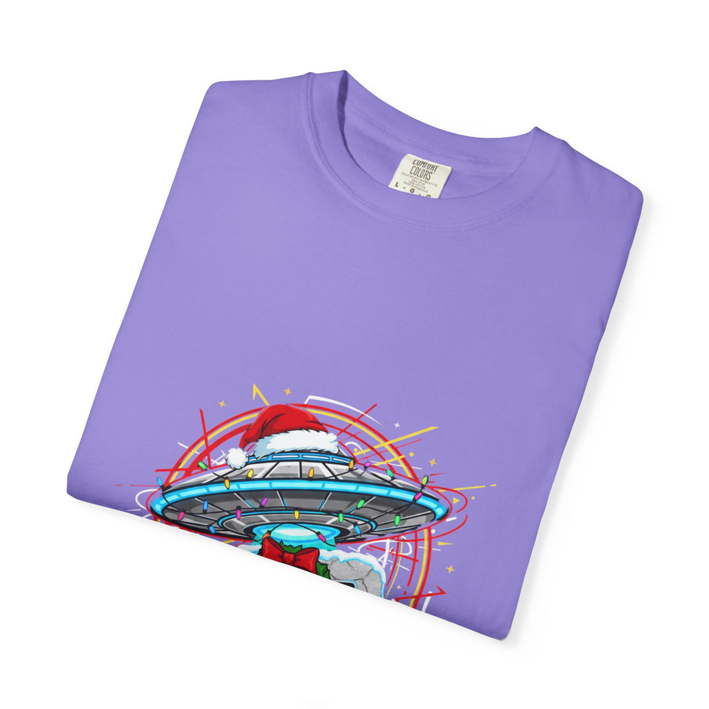 UFO Vacation Tee — Retro Alien Abduction Graphic T-Shirt
