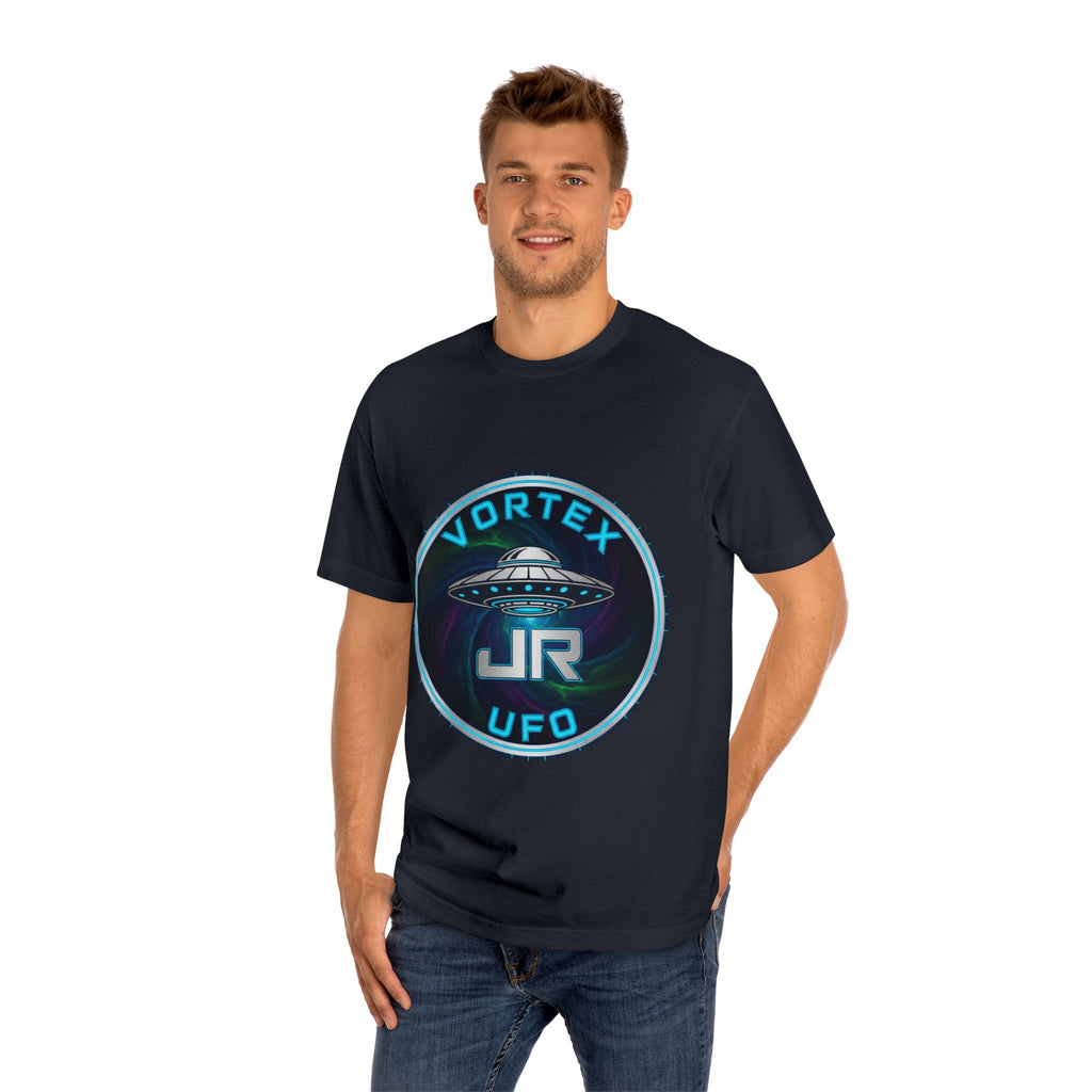 UFO Vortex JR Tee — Retro Sci‑Fi Alien Saucer Shirt Printify