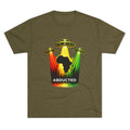 Abducted Africa T-Shirt — Rasta UFO Graphic Tee Printify