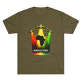 Abducted Africa T-Shirt — Rasta UFO Graphic Tee Printify
