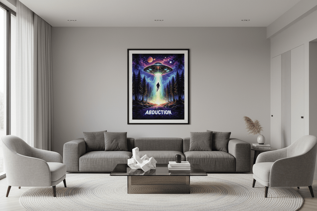 Modern Living Room Display