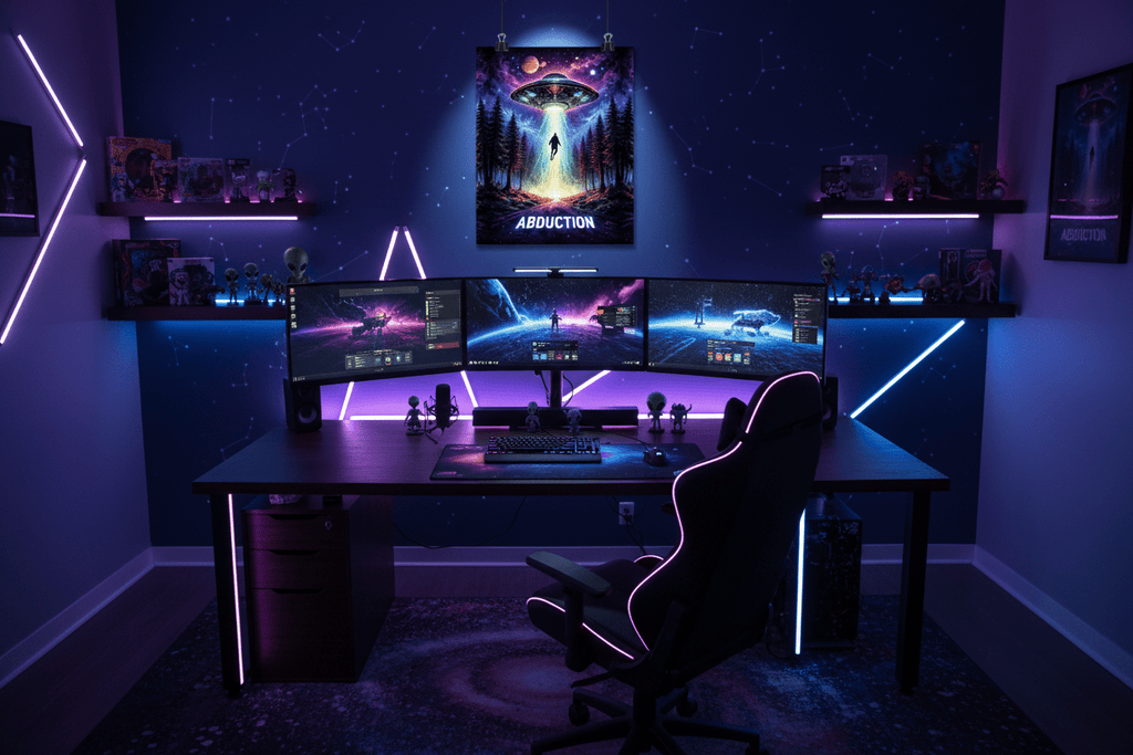 Gaming Setup Display