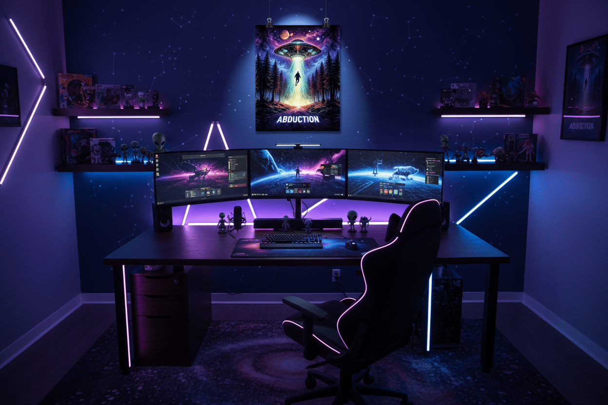 Gaming Setup Display