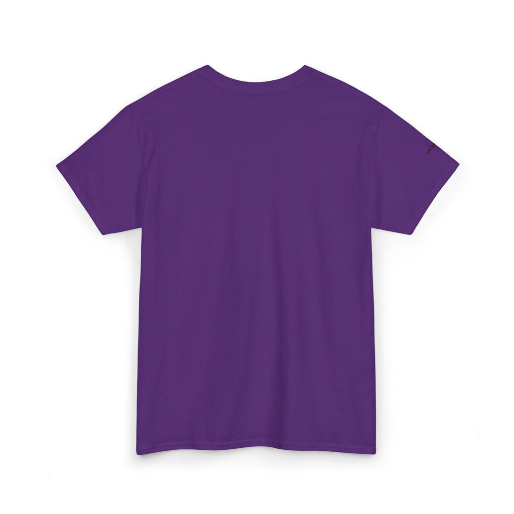 Abstract Galaxy Chest Tee — Small Colorful Nebula Graphic T-Shirt Printify