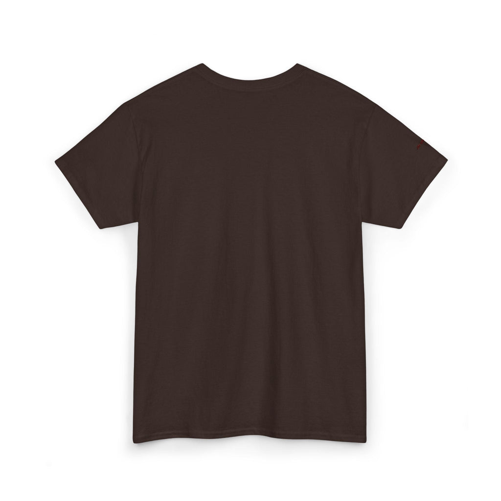 Abstract Galaxy Chest Tee — Small Colorful Nebula Graphic T-Shirt Printify