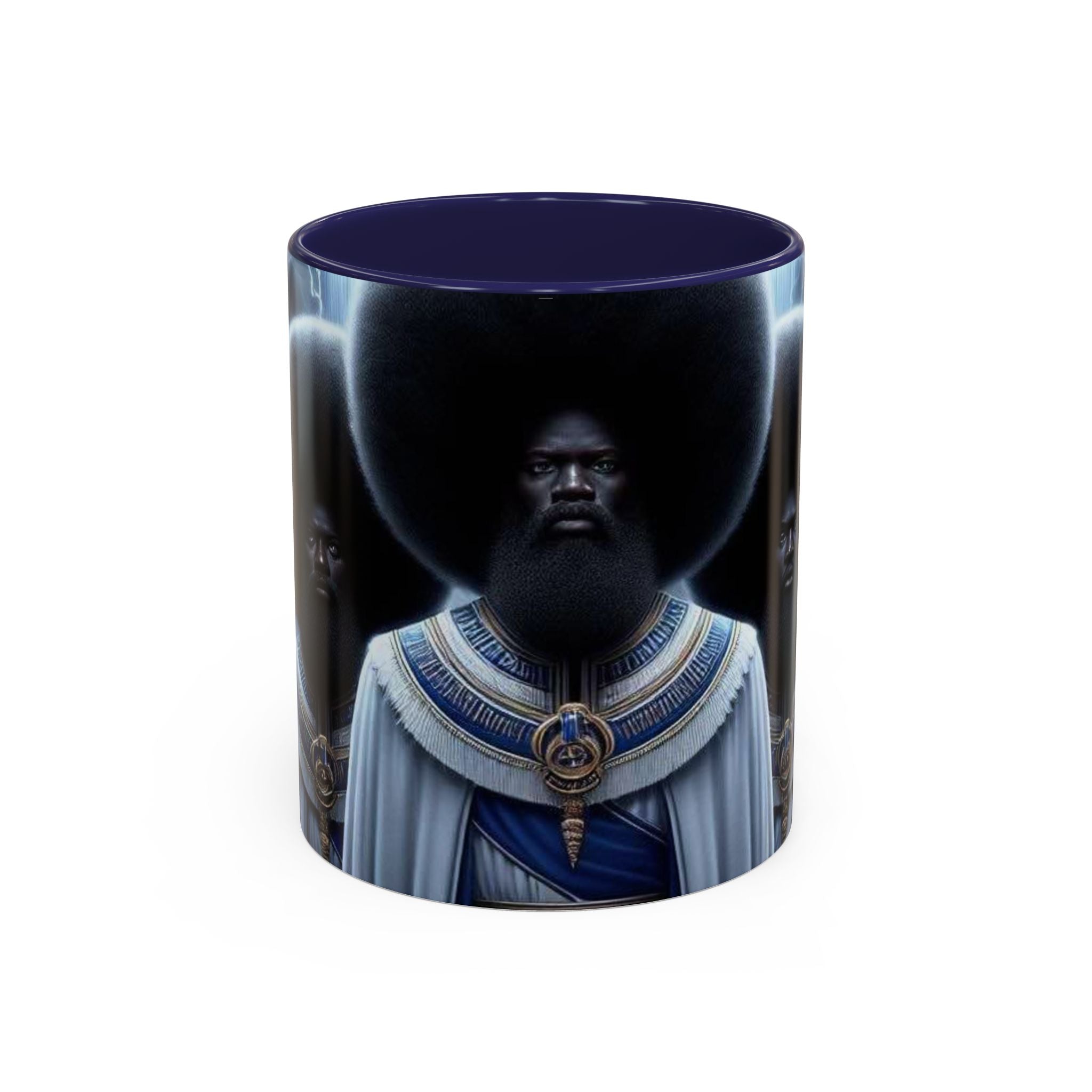 Accent Ceramic Coffee Mug 11 Oz And 15 Oz Sizes White Finish Ideal For Coffee And Tea