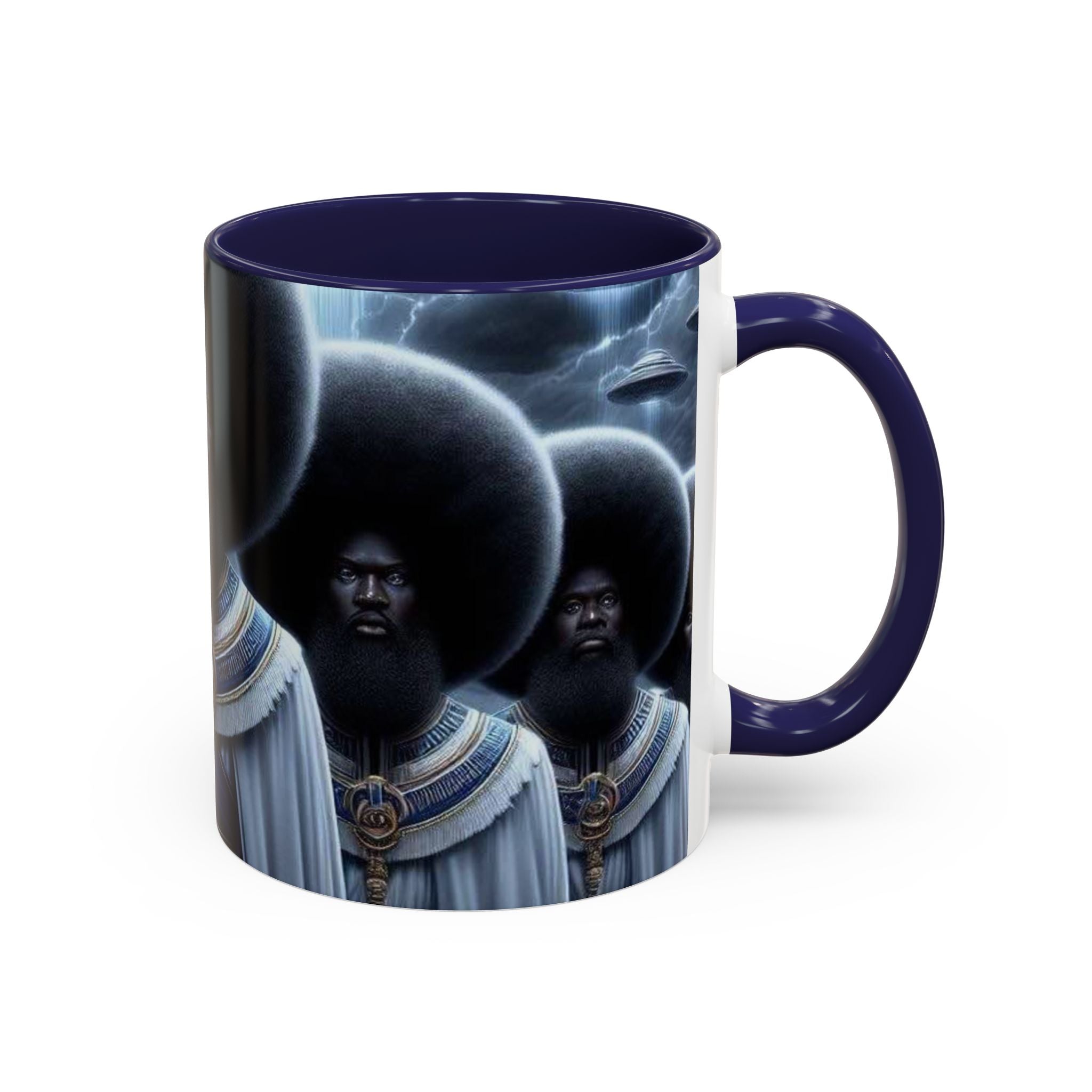 Accent Ceramic Coffee Mug 11 Oz And 15 Oz Sizes White Finish Ideal For Coffee And Tea