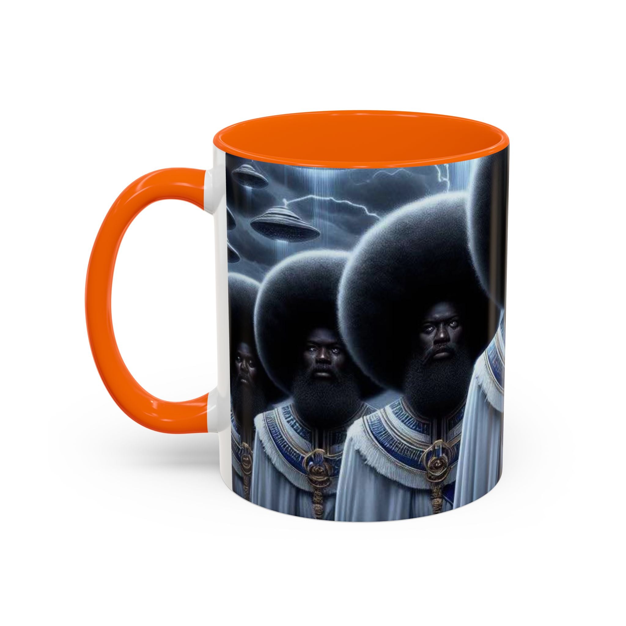 Accent Ceramic Coffee Mug 11 Oz And 15 Oz Sizes White Finish Ideal For Coffee And Tea