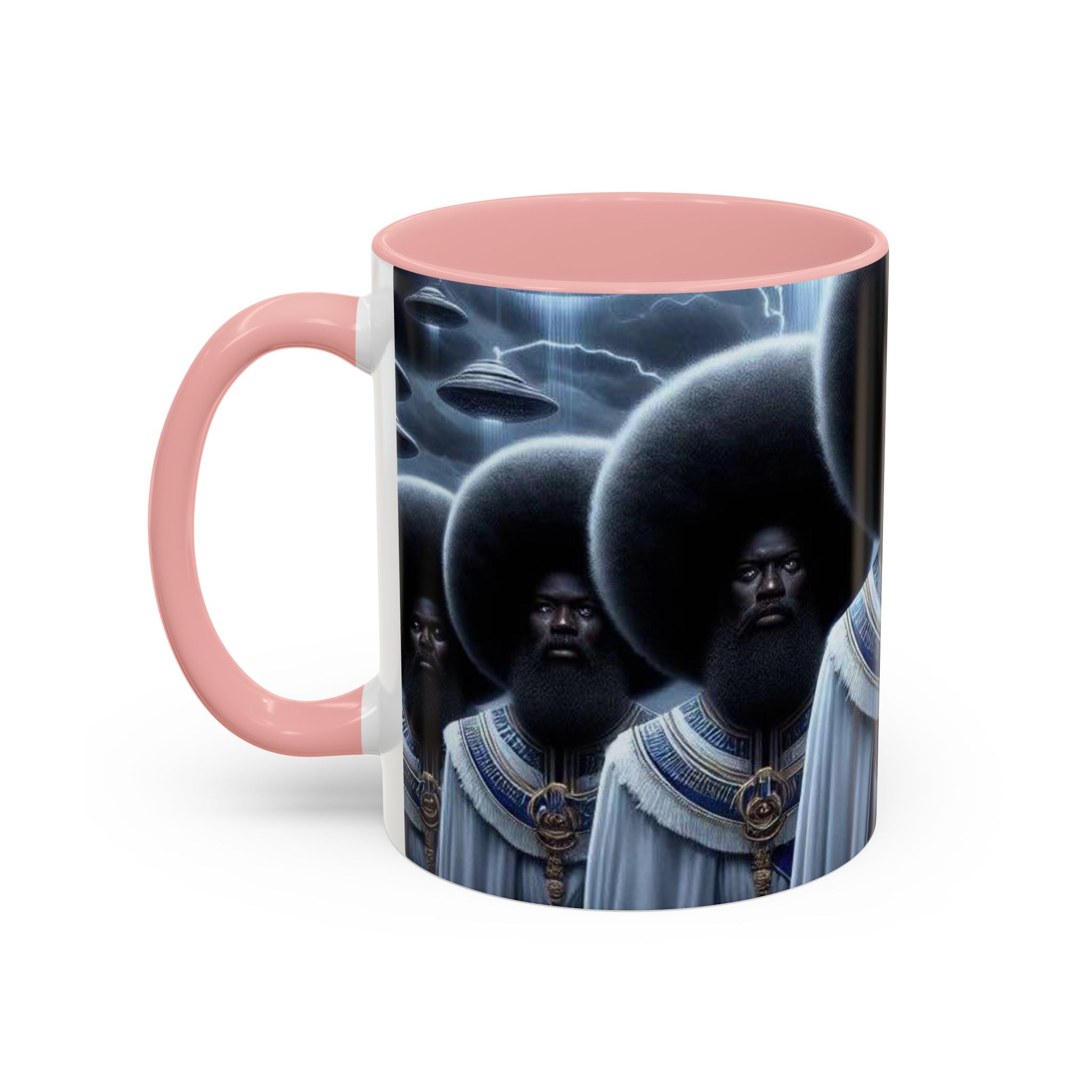 Accent Ceramic Coffee Mug 11 Oz And 15 Oz Sizes White Finish Ideal For Coffee And Tea