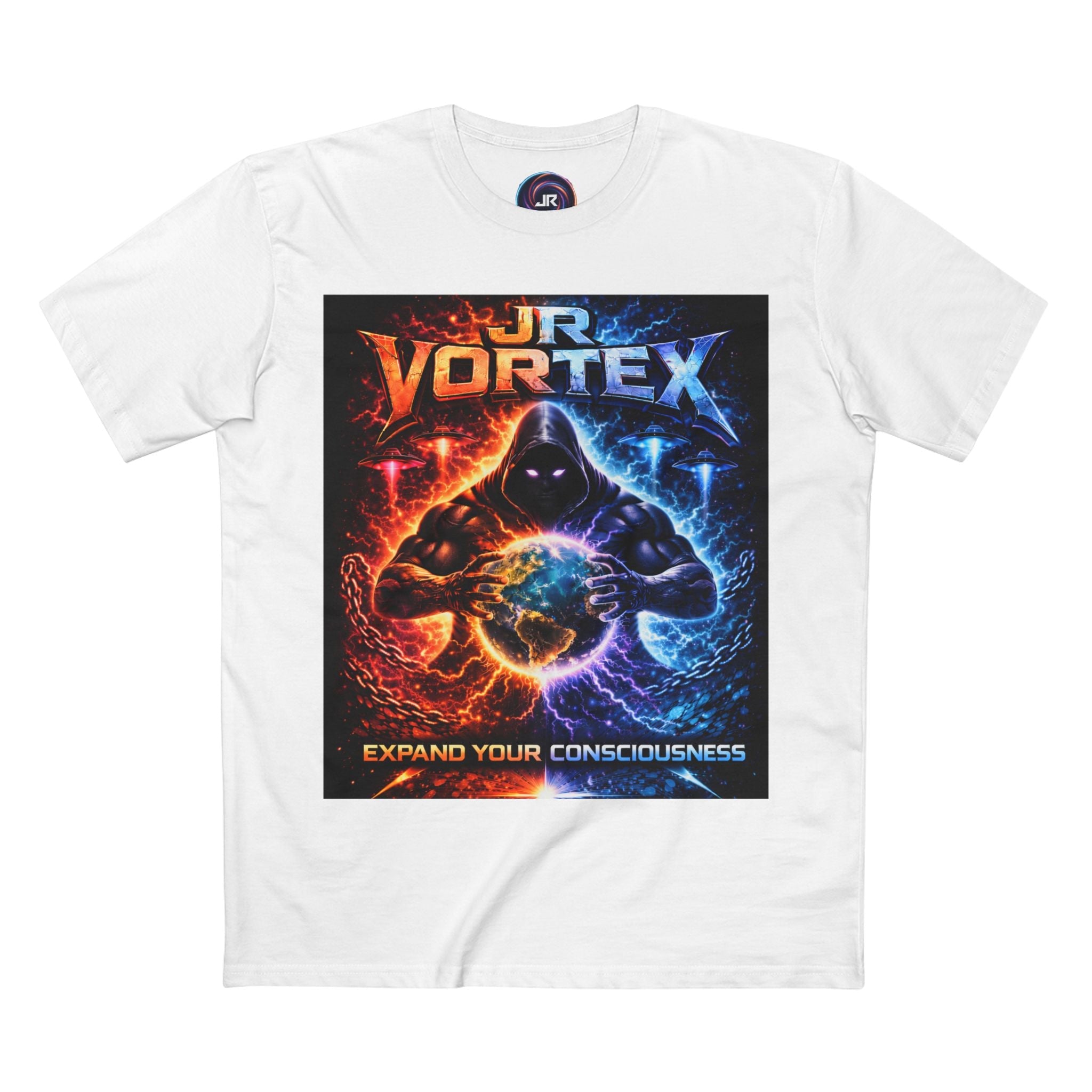 JR Vortex “Expand Your Consciousness” Graphic Tee Printify