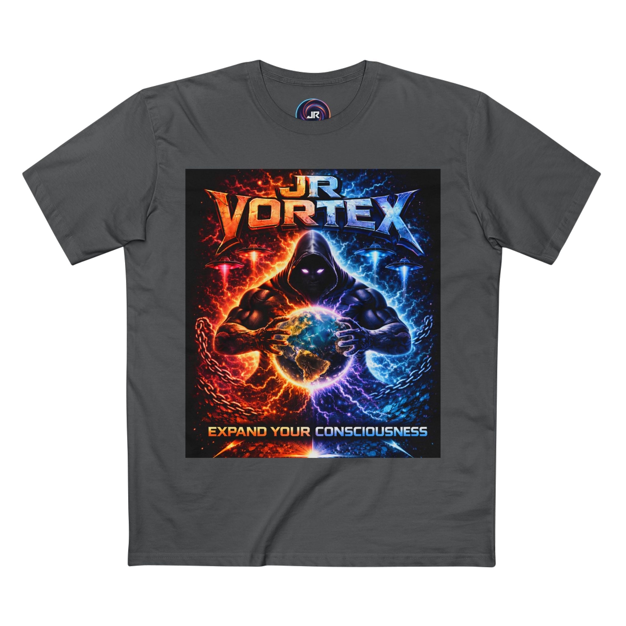 JR Vortex “Expand Your Consciousness” Graphic Tee Printify