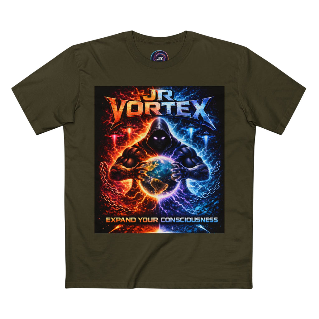 JR Vortex “Expand Your Consciousness” Graphic Tee Printify