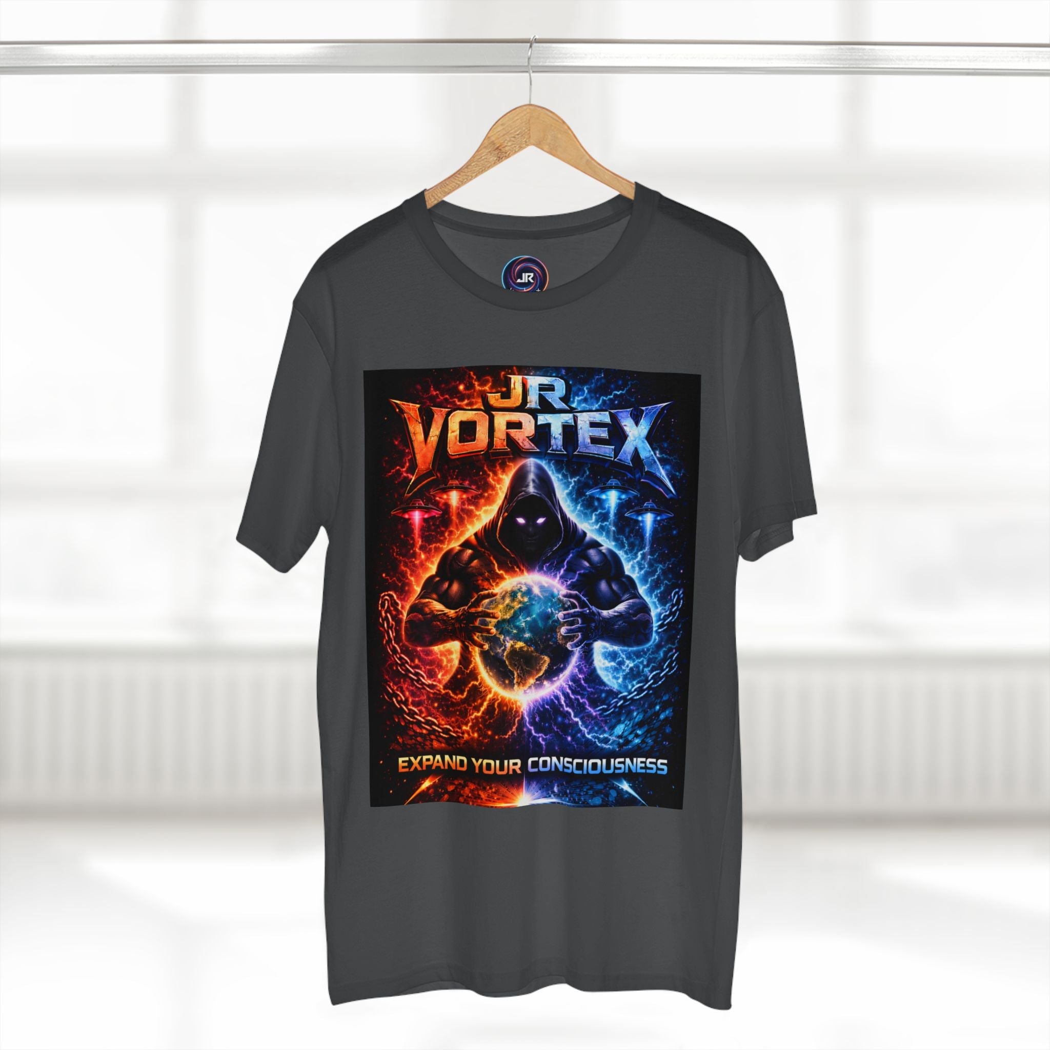 JR Vortex “Expand Your Consciousness” Graphic Tee Printify