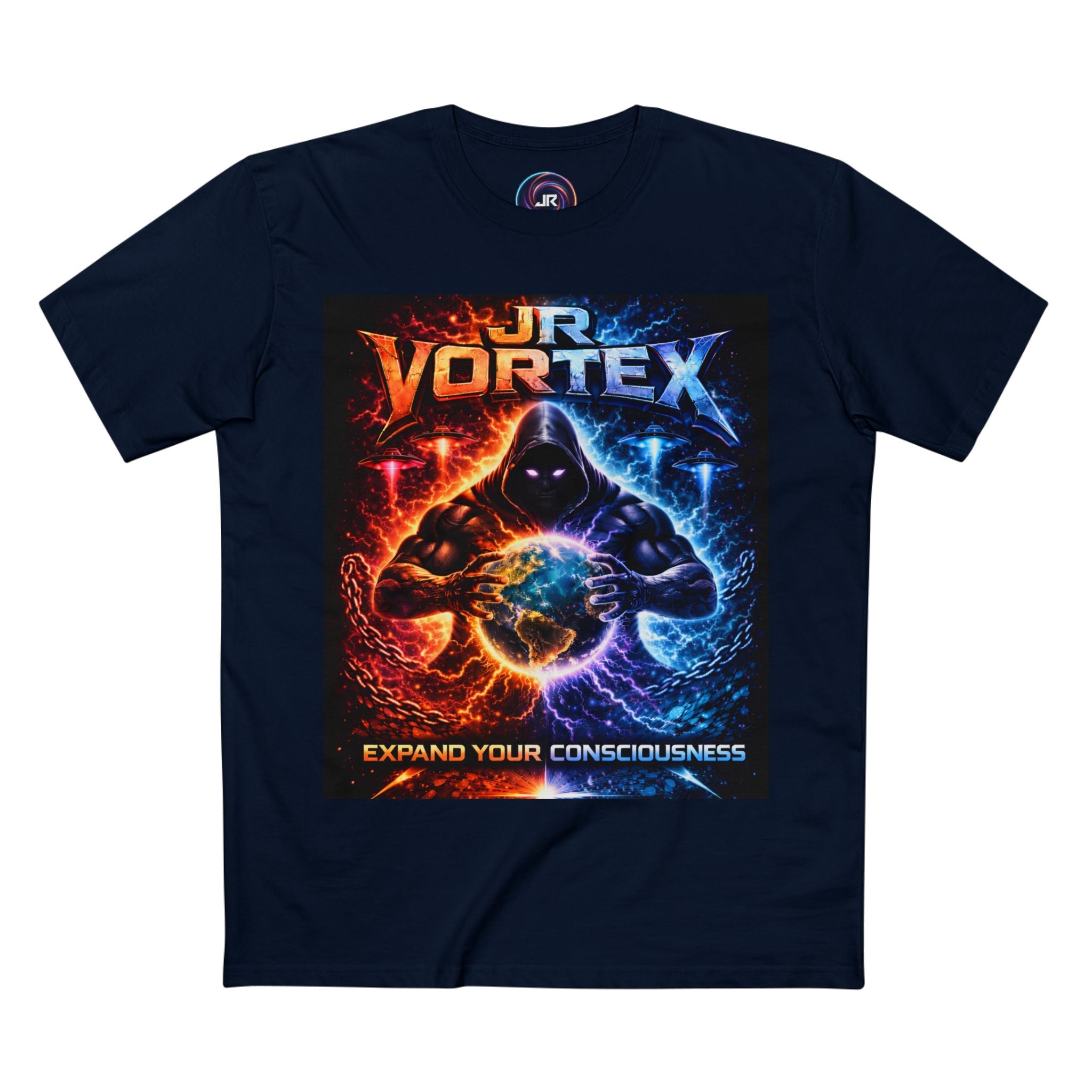 JR Vortex “Expand Your Consciousness” Graphic Tee Printify